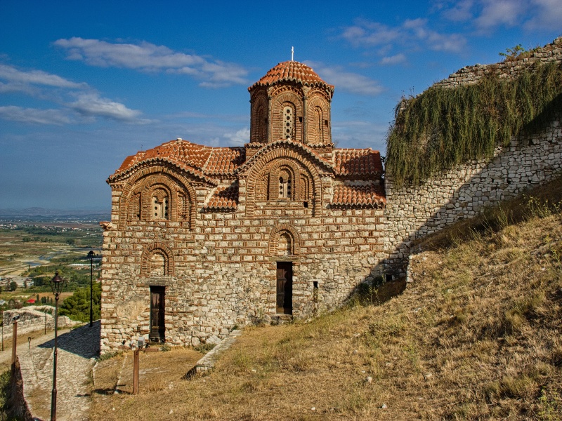 Berat byzantský kostelík